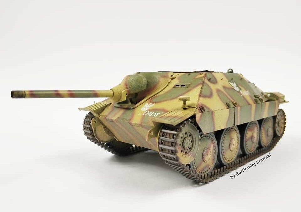 Jagdpanzer 38(t) Hetzer – “Chwat”, Academy/Airfix, 1:35