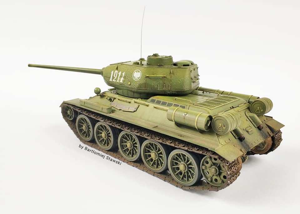 T-34-85, ICM, 1/35