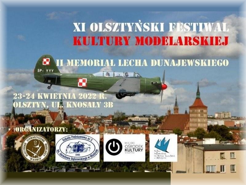 XI Festiwal Kultury Modelarskiej, Olsztyn, 23-24.04.2022 r.