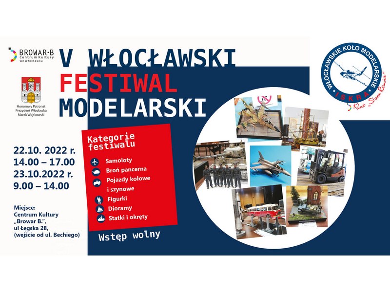 V Włocławski Festiwal Modelarski, Włocławek 22-23.10.2022