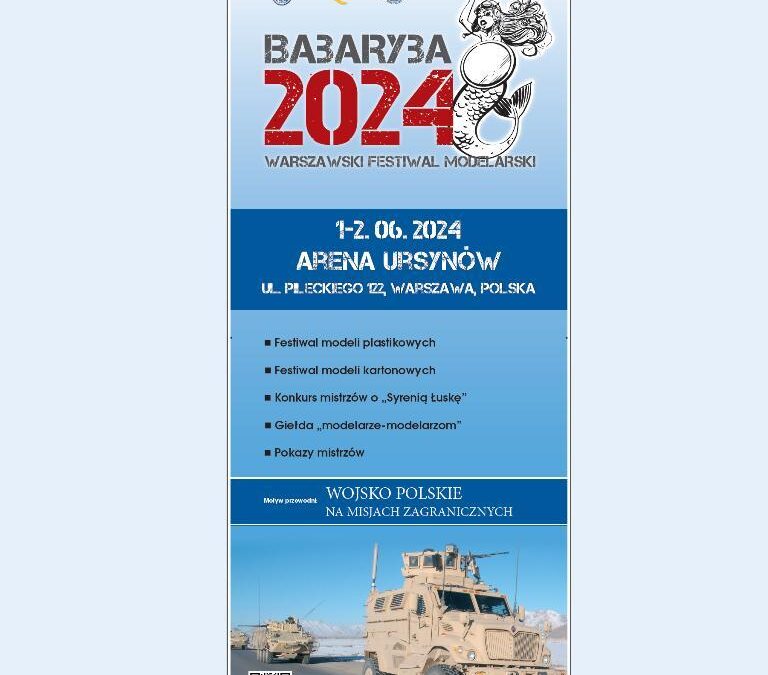 Warszawski Festiwal Modelarski “BABARYBA 2024” (PL)