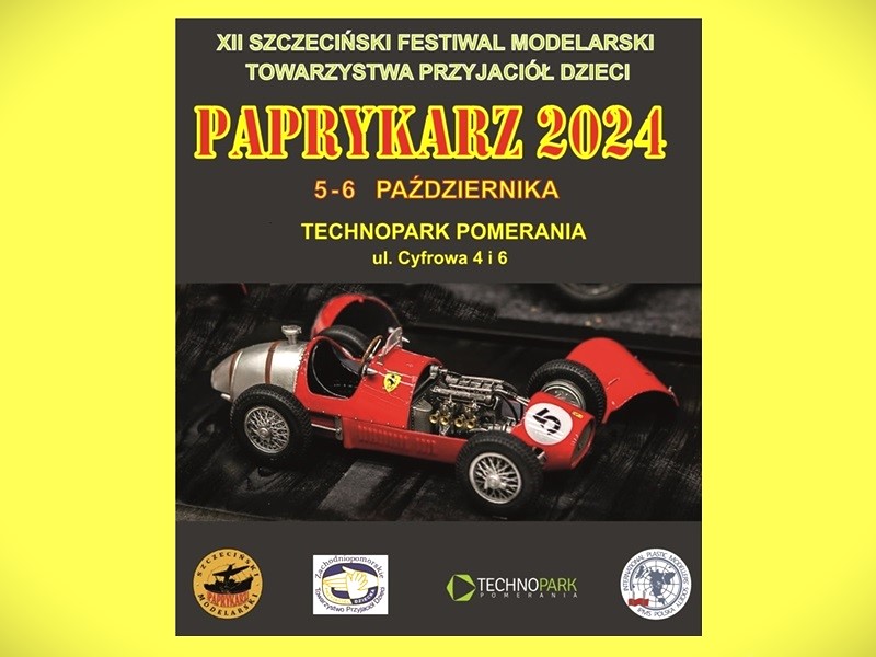 RELACJA: XII Festiwal Modelarski TPD „Paprykarz 2024”, Szczecin 5-6.10.2024