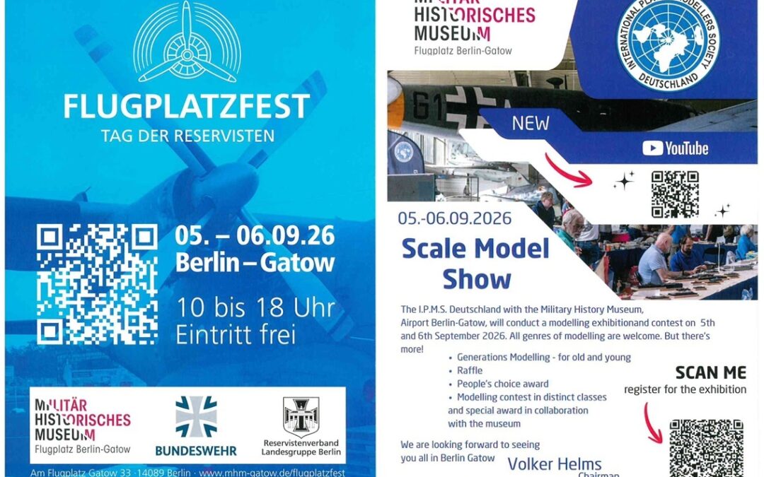 I.P.M.S. Deutschland Modellbauaustellung, Flugplatzfest Berlin-Gatow (D)