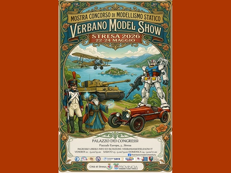 RELACJA: Verbano Model Show, Stresa 2026 (I)